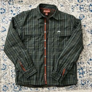 Simms Flannel Shirt Men’s size Medium